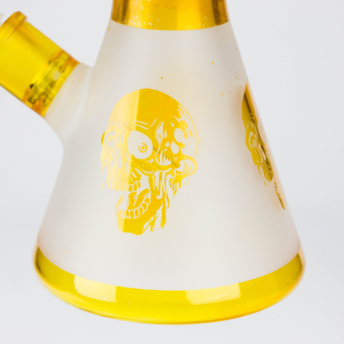 Bang à douille FOGGX Big Skull sablé de 35,5 cm – Verre 7 mm