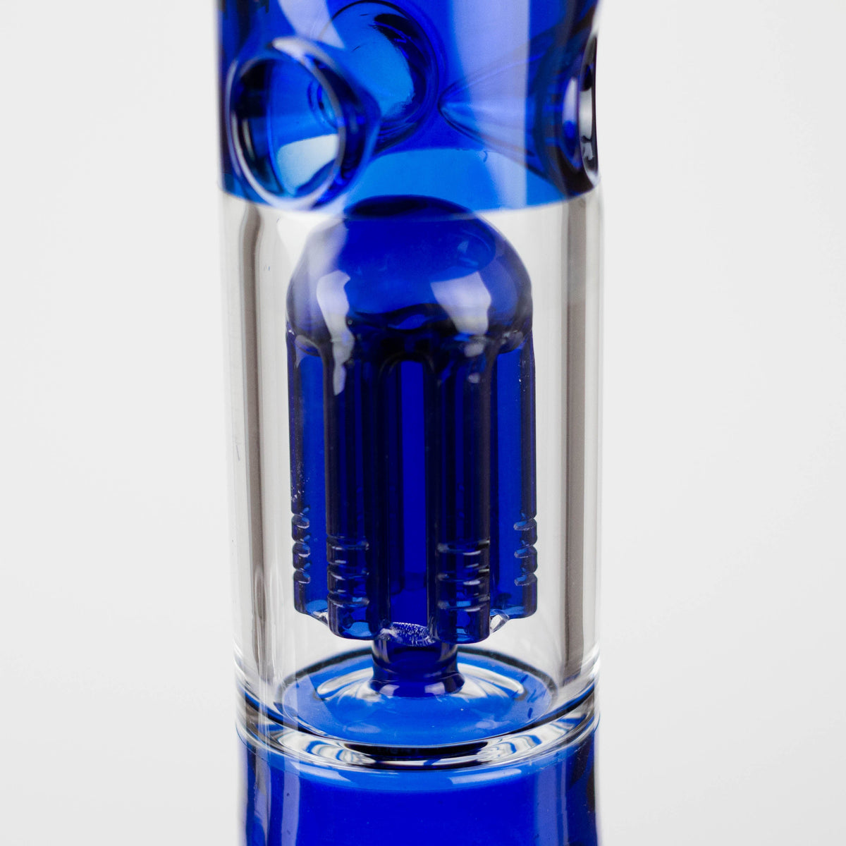 FOGGX 14-Inch Coloured Glass Water Pipe with Percolator