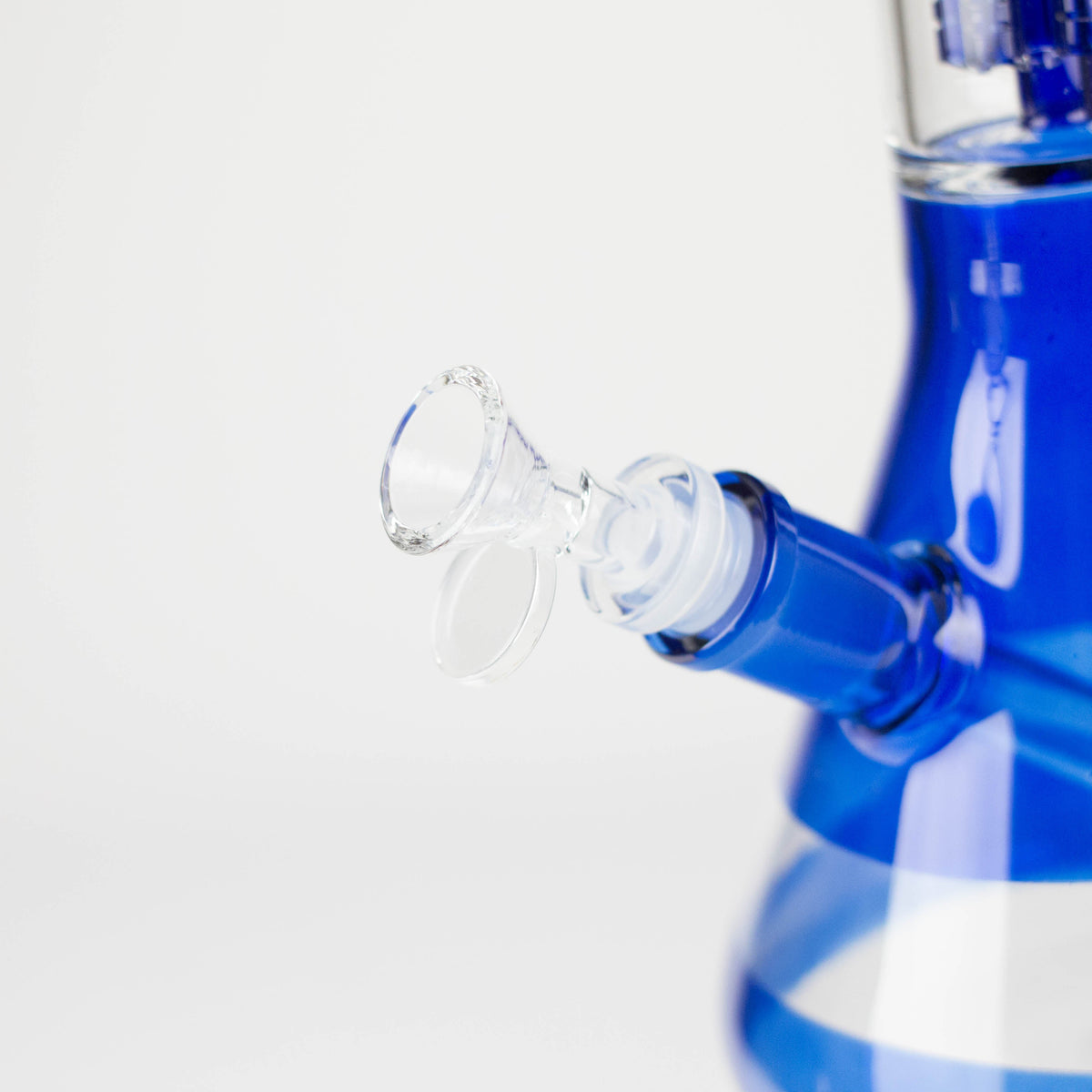 FOGGX 14-Inch Coloured Glass Water Pipe with Percolator