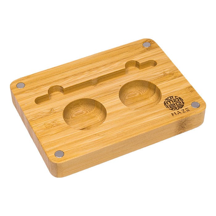 Maple Craft Inc Rolling Tray Maze | Quick Fold Bamboo 10X7 Rolling Tray Maze | Quick Fold Bamboo 10X7 Rolling Tray