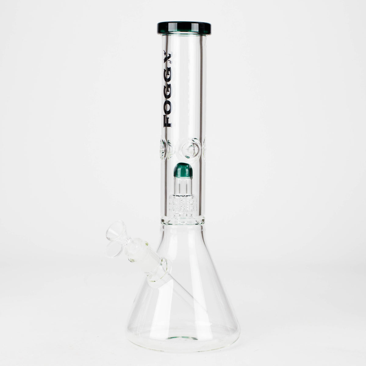 FOGGX 14-Inch Glass Water Pipe with Percolator