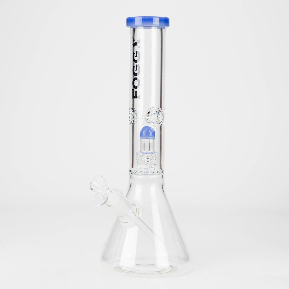 FOGGX 14-Inch Glass Water Pipe with Percolator