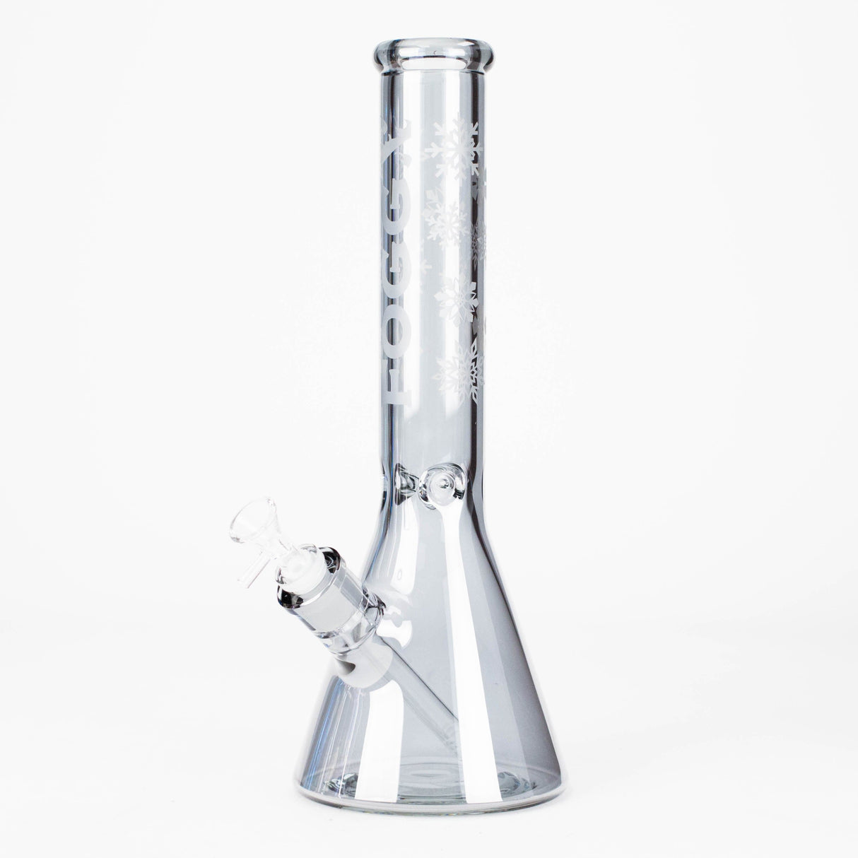 LEHIGH WHOLESALE Glass Bong FOGGX 14" Thick Glass Beaker Bong with Logo FOGGX 14" 7 mm Coloured Beaker Bong | Canada
