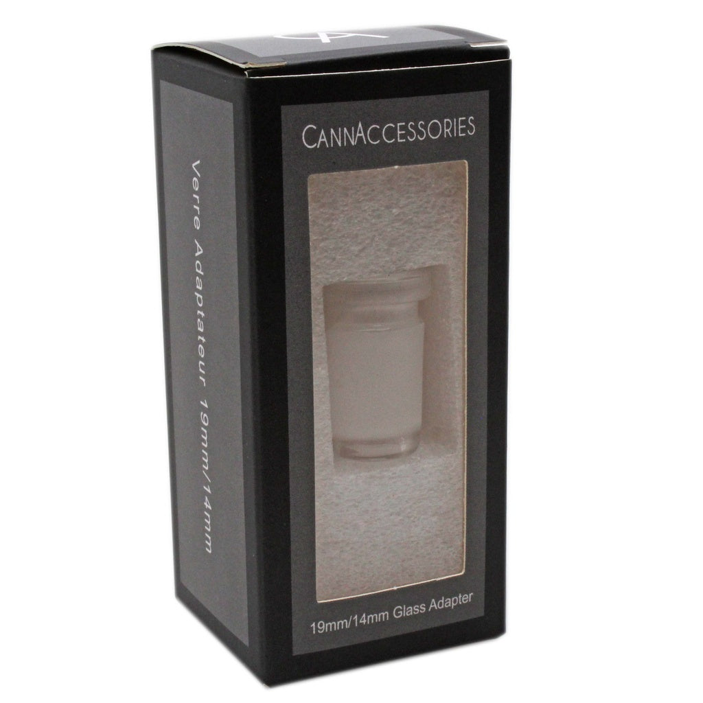 CannAccessories 19 mm to 14 mm Glass Flush Adapter