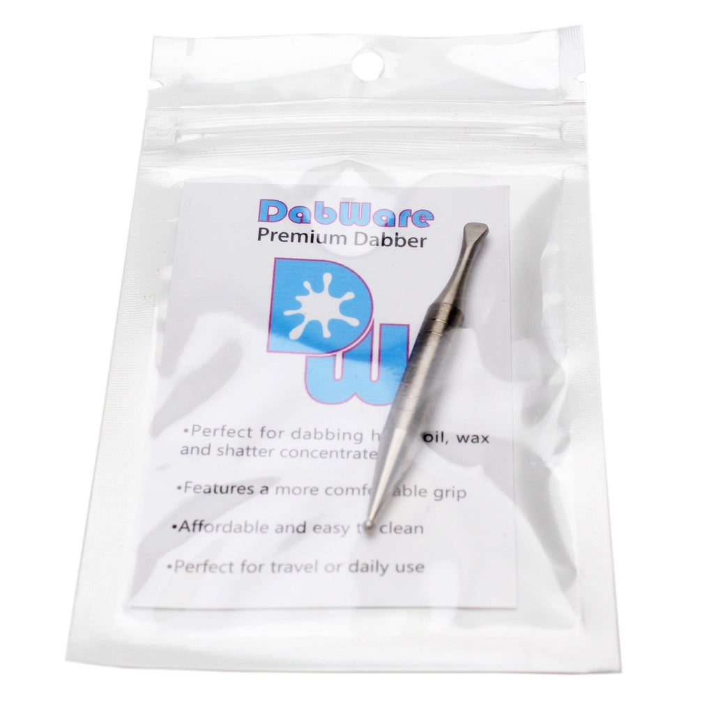 DabWare | Short Scoop and Ball Titanium Dabber