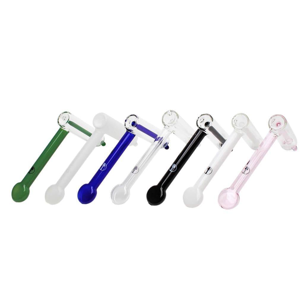 Maq Distributors Glass Pipe Tree Glass | 7.5" Thin Showerhead Hammer Glass Bubbler Tree Glass | 7.5" Thin Showerhead Hammer Glass Bubbler
