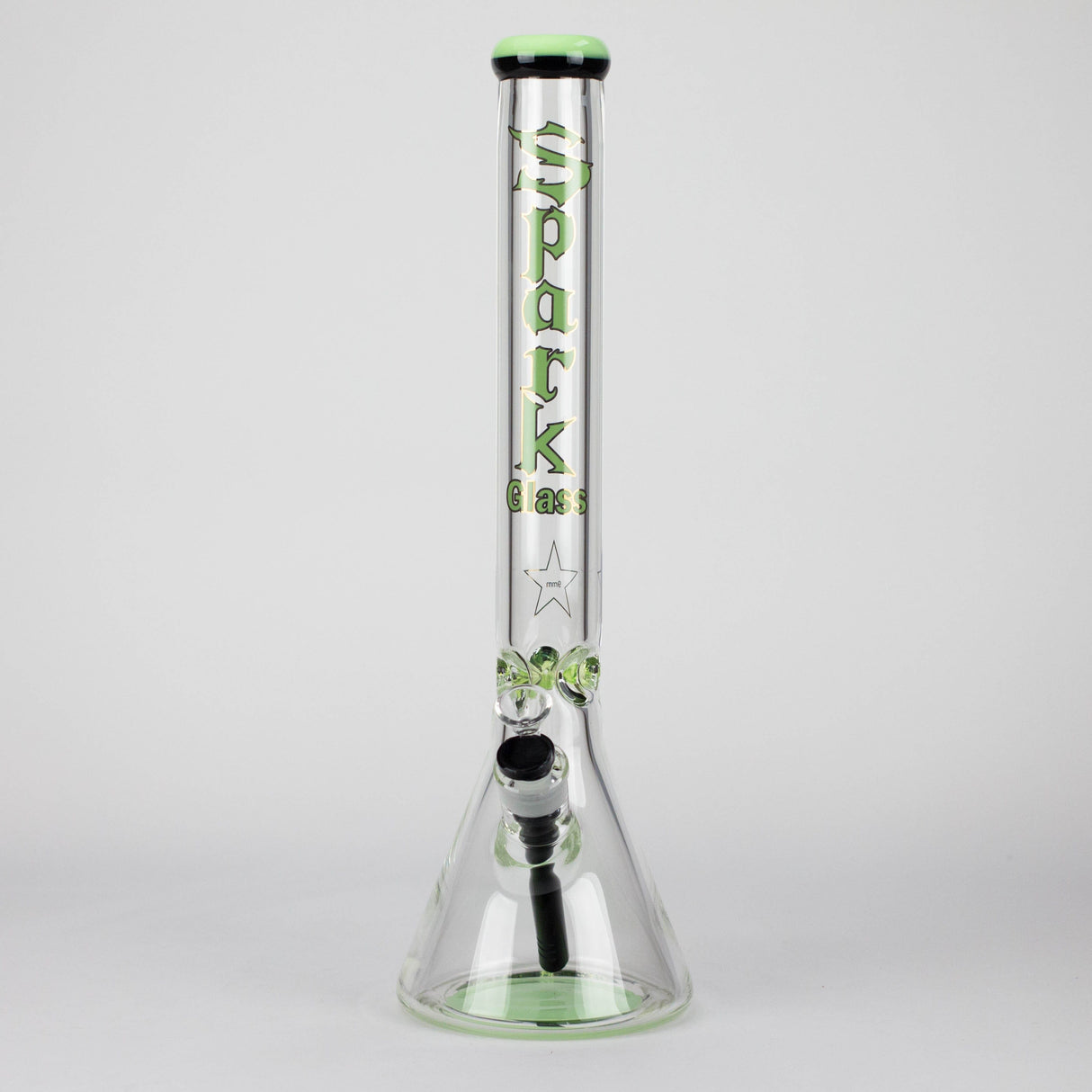 ONE Glass Bong SPARK 18" 9 mm Thick Base Straight Tube Glass Bong SPARK 18" 9 mm Thick Glass Bong | Canada