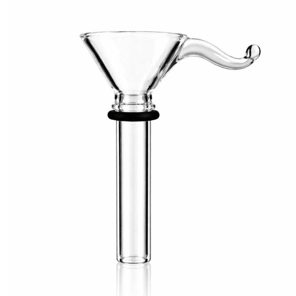 2" Glass Stem Part with Handle - 2 Pack