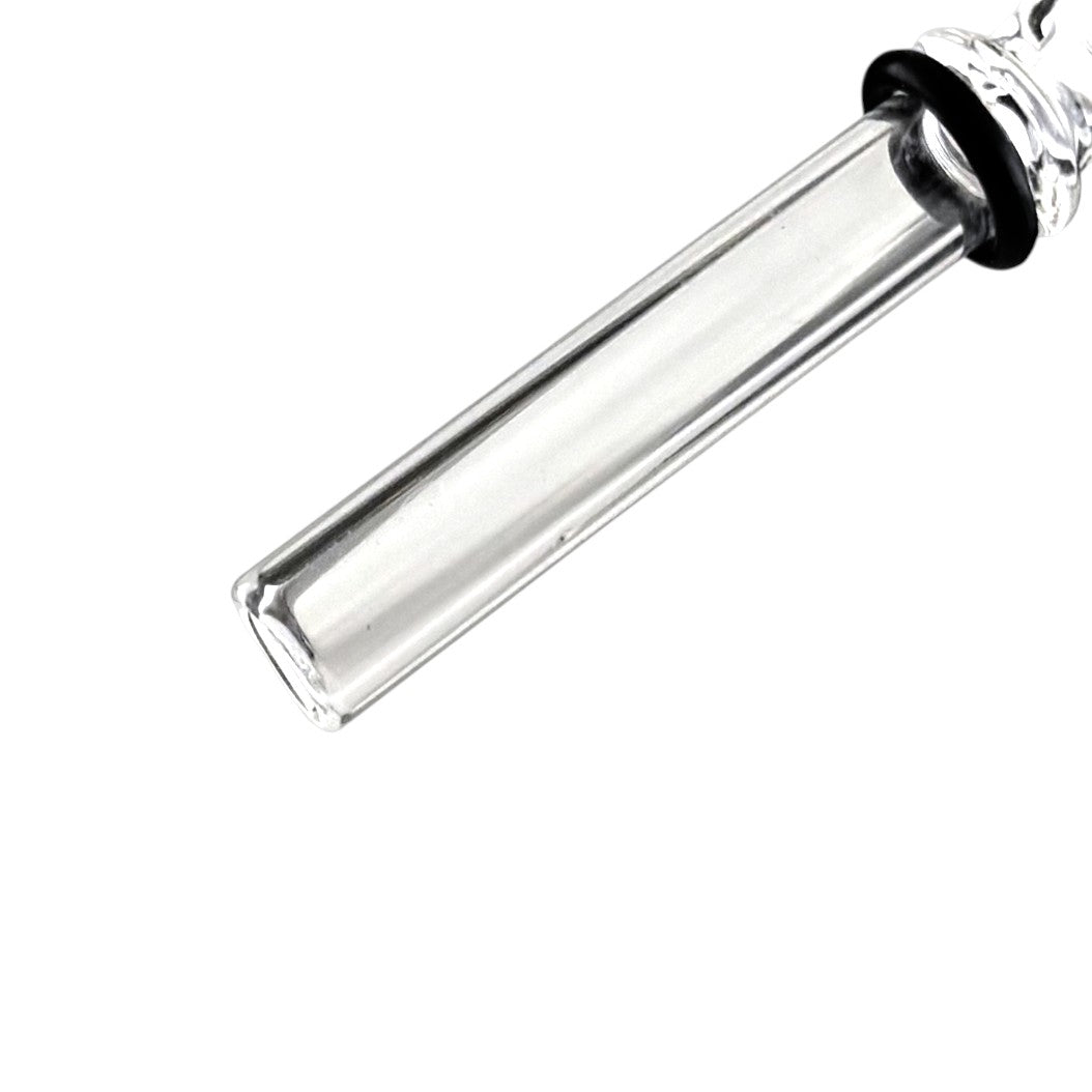 2" Glass Stem Part with Handle - 2 Pack