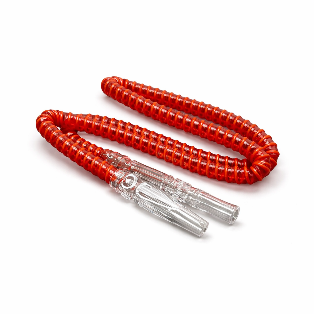10" Compact Glass Hookah with Hose & Accessories