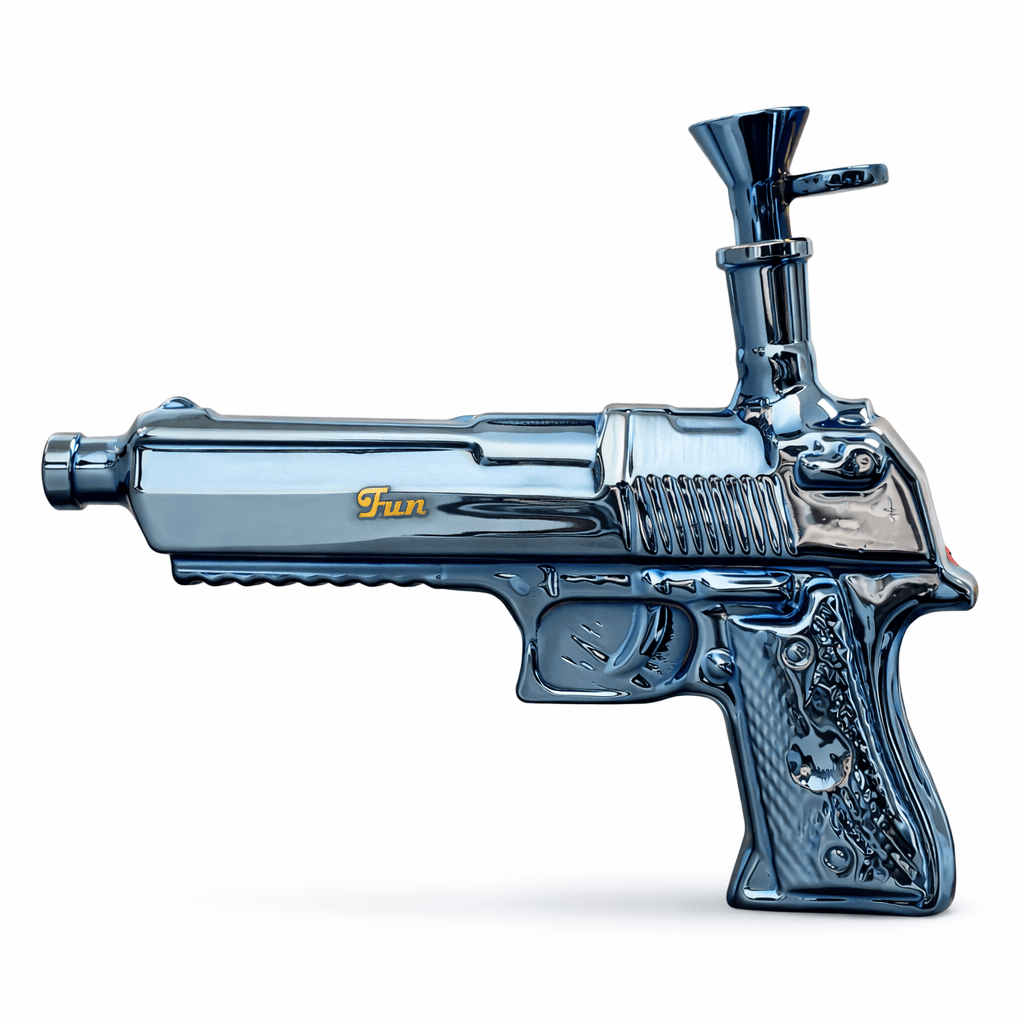 Fortune Glass Bong Fortune 8" Desert Eagle Electroplated Glass Waterpipe Fortune Desert Eagle 8" Waterpipe | Canada