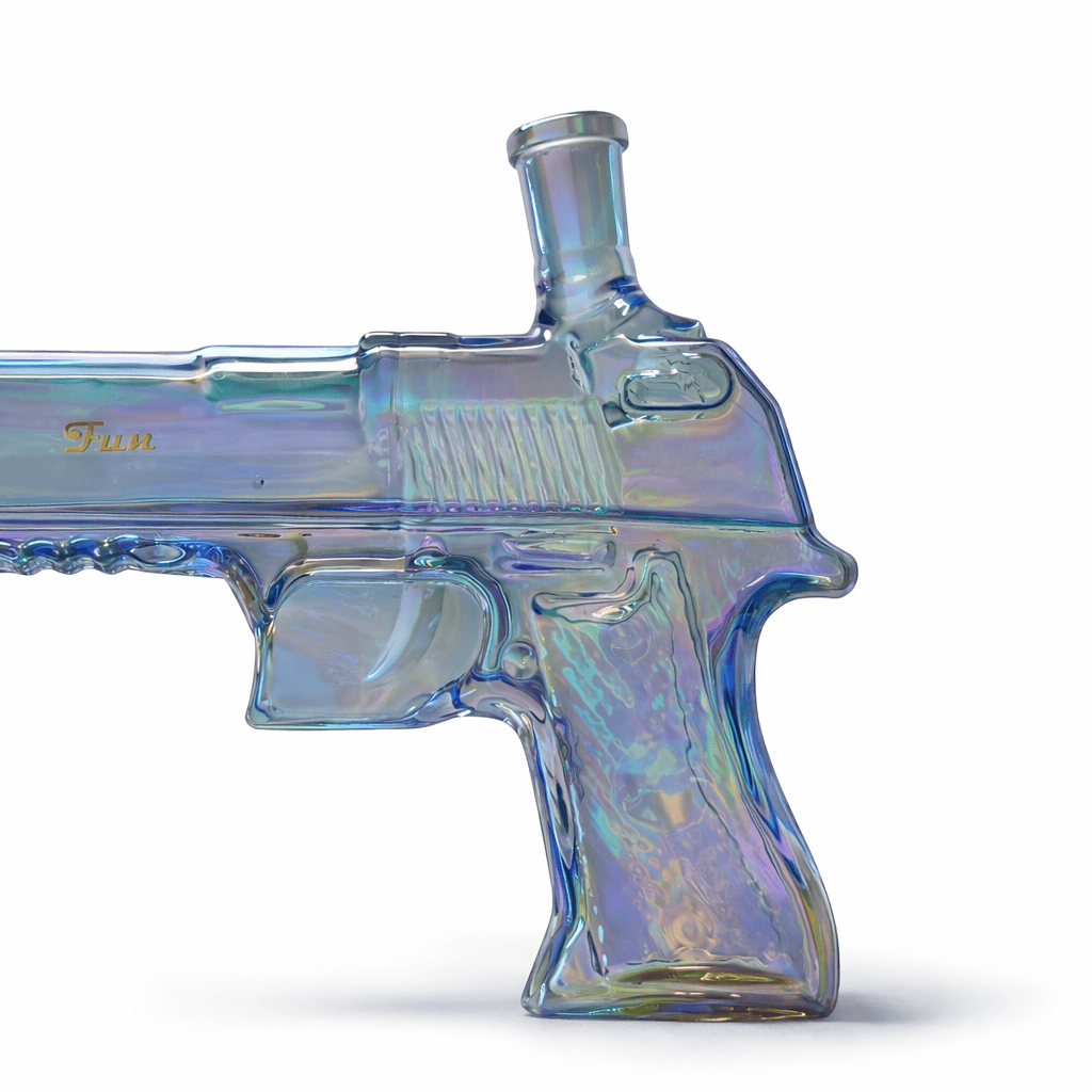 Fortune Glass Bong Fortune 8" Desert Eagle Electroplated Glass Waterpipe Fortune Desert Eagle 8" Waterpipe | Canada