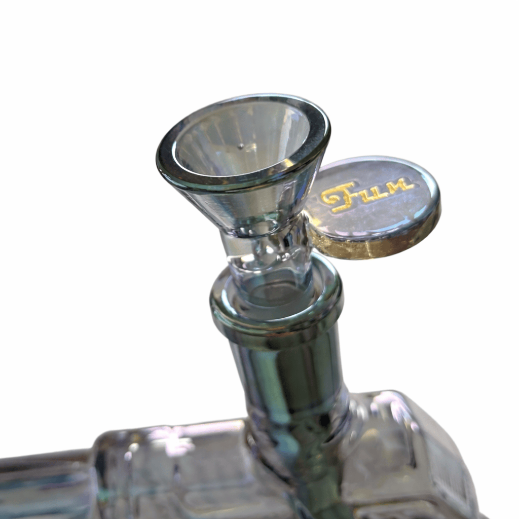 Fortune Glass Bong Fortune 8" Desert Eagle Electroplated Glass Waterpipe Fortune Desert Eagle 8" Waterpipe | Canada
