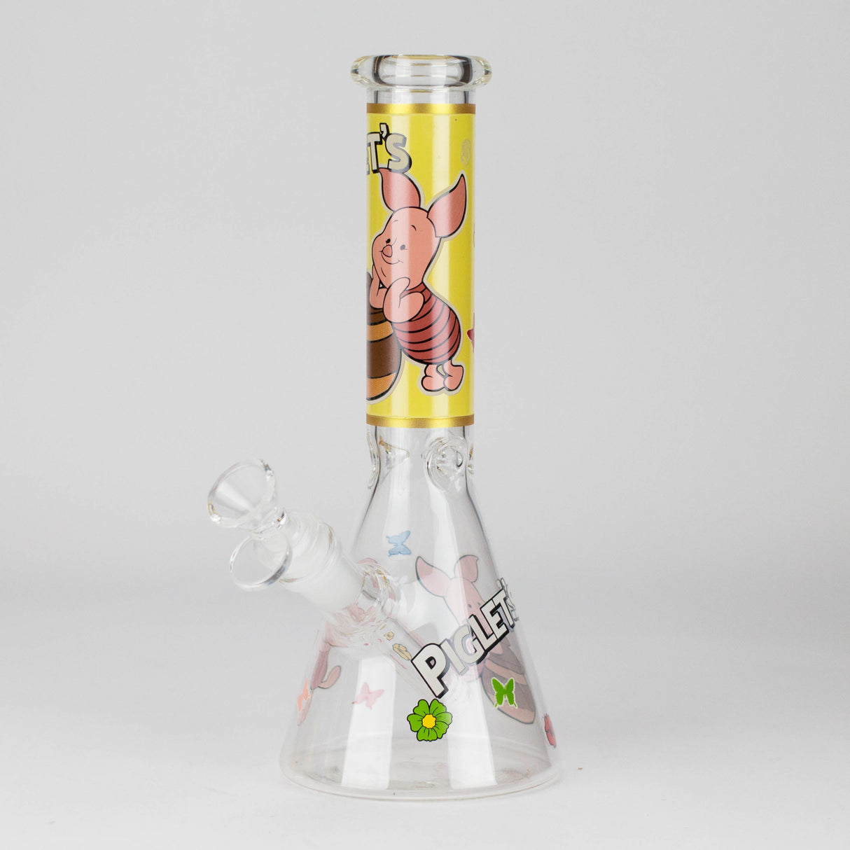 10" Cute Animals Design Beaker Glass Bong