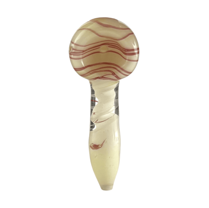 Super Supplys Inc Glass Pipe 3" Glass Hand Pipe – Assorted Colors-2CT 3" Glass Hand Pipe – Assorted Colors-2CT
