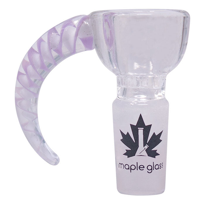 Maple Glass | Wave Horn Bowl 14mm