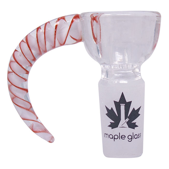 Maple Glass | Wave Horn Bowl 14mm