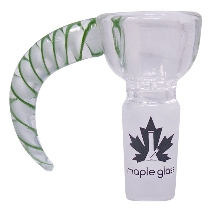 Maple Glass | Wave Horn Bowl 14mm