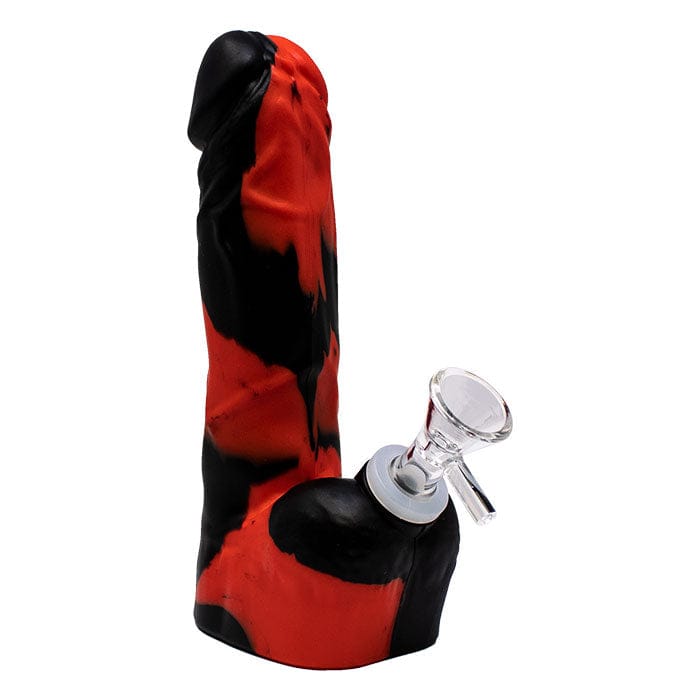 Maple Craft Inc Resin · Silicone · Plastic Bong 7" Penis Shaped Silicone Bong Novelty Silicone Bong - 14 mm Joint Water Pipe