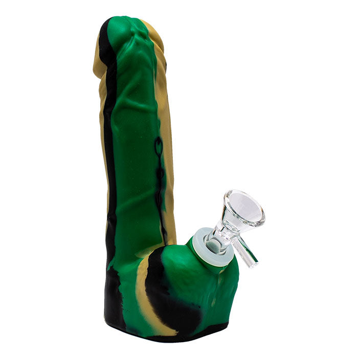 7" Penis Shaped Silicone Bong