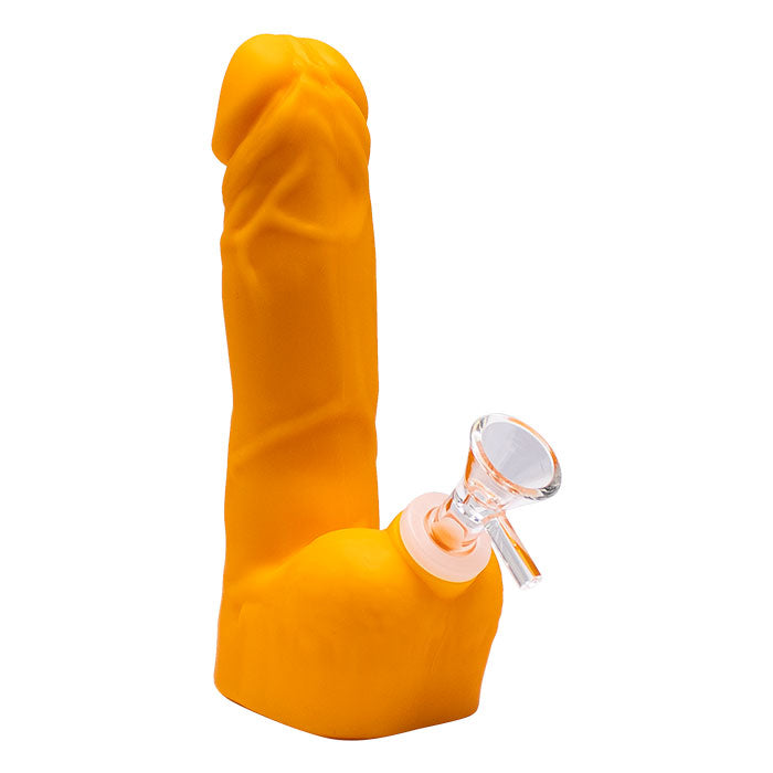 7" Penis Shaped Silicone Bong
