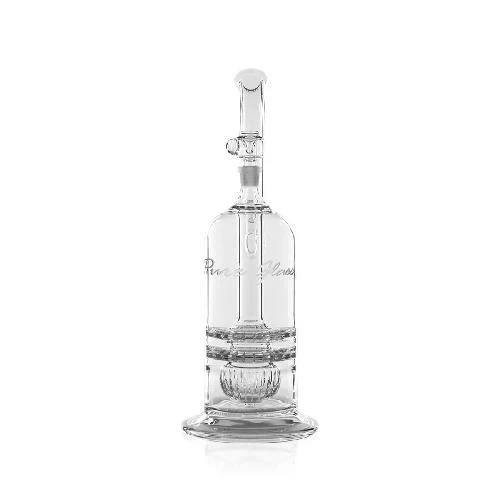 PINNACLE DISTRIBUTORS INC. Glass Rig Pure Glass | 18" 110mm Torus XL Bubbler - Female 19mm Pure Glass | 18" 110mm Torus XL Bubbler - Female 19mm