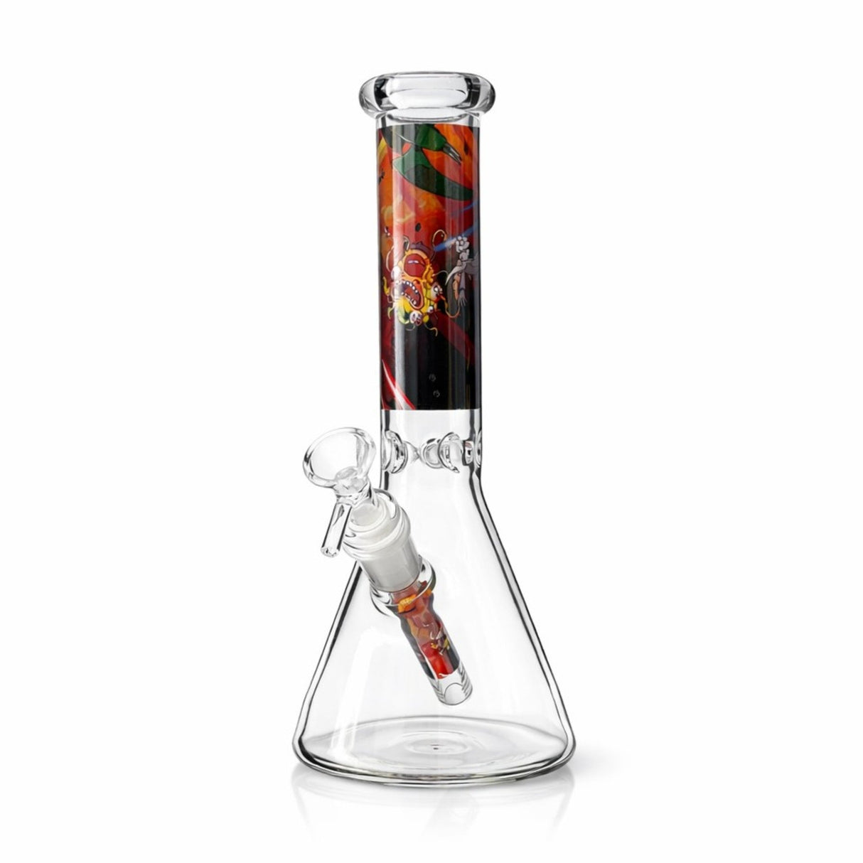 Portal Series 10" Multiverse Graphic Beaker Glass Bong