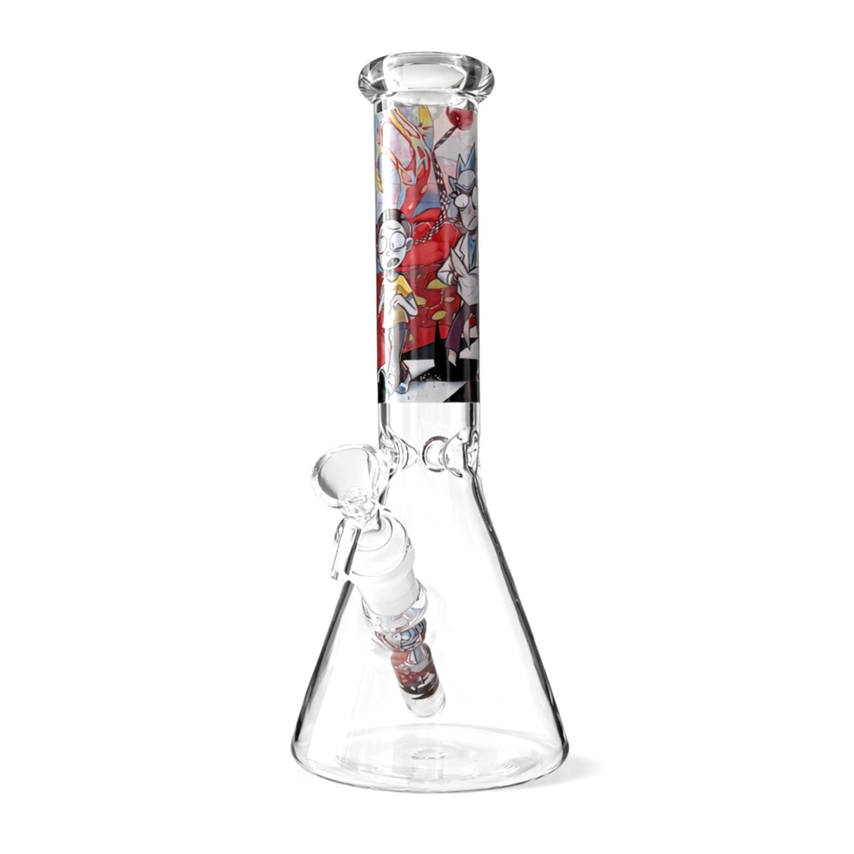 Portal Series 10" Multiverse Graphic Beaker Glass Bong