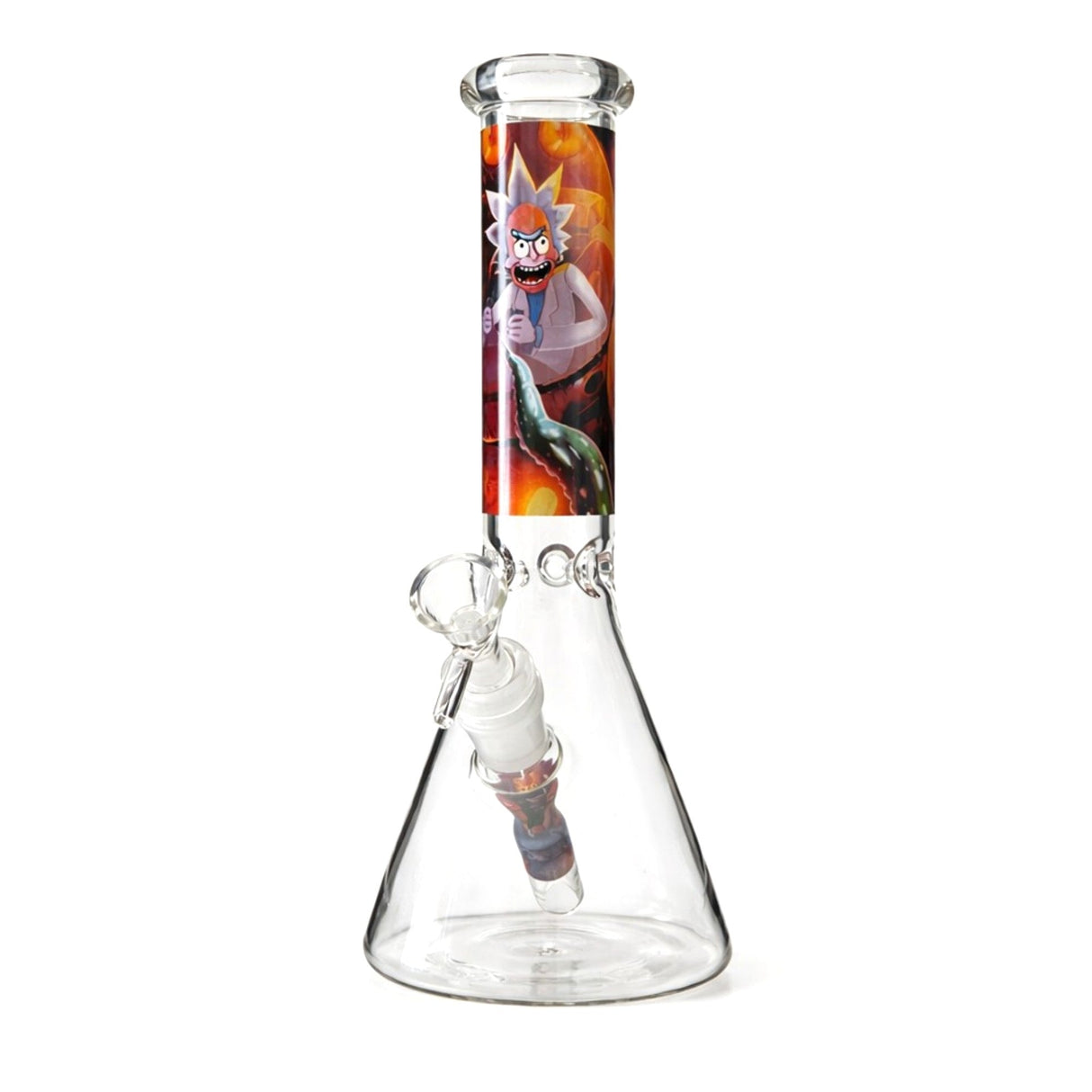 Portal Series 10" Multiverse Graphic Beaker Glass Bong