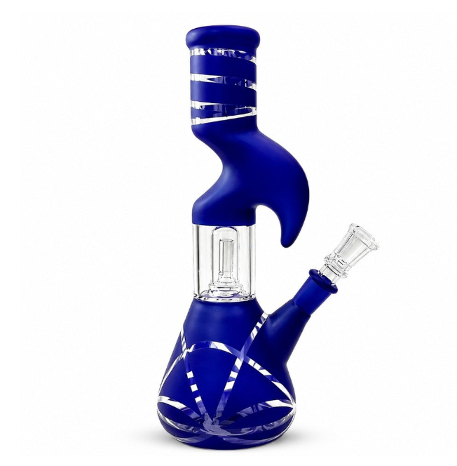 10" Matte Colour Zong Bong with 14 mm Bowl
