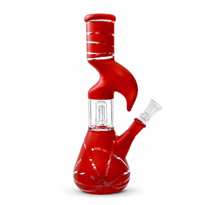10" Matte Colour Zong Bong with 14 mm Bowl