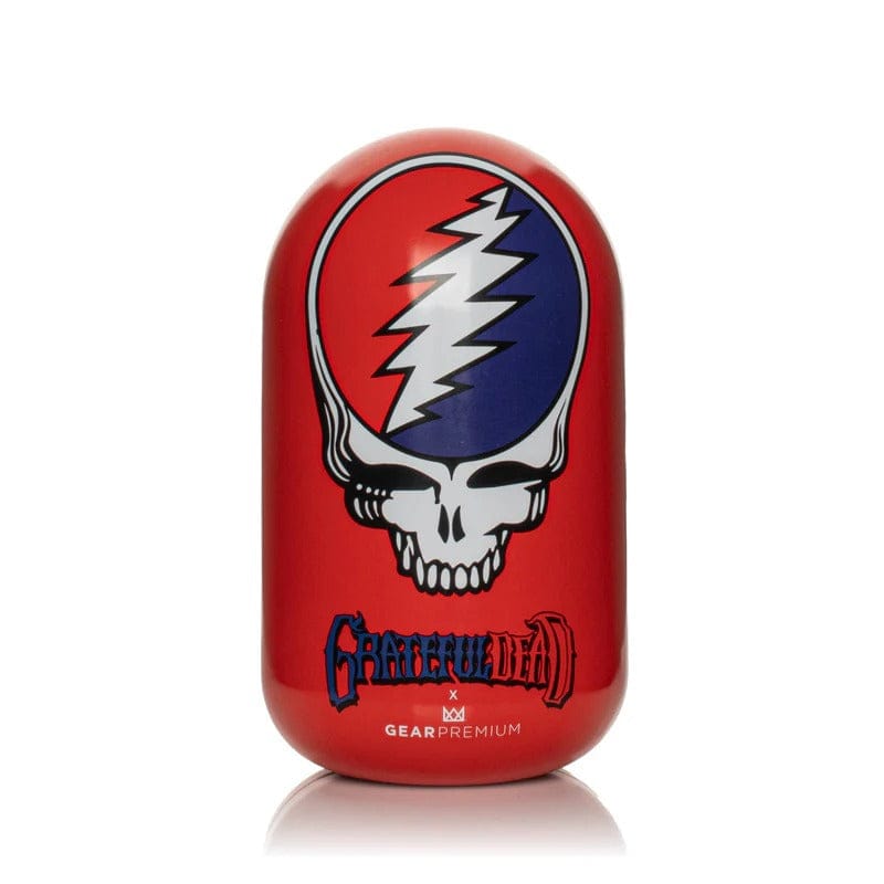 West Coast Gifts Glass Pipe Grateful Dead x GEAR Premium® 4.5" Steal Your Face Spoon Hand Pipe with Collectible Tin Grateful Dead Steal Your Face Spoon Pipe | Canada