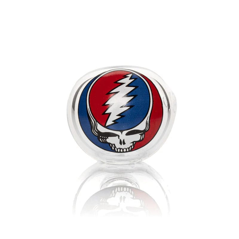 West Coast Gifts Glass Pipe Grateful Dead x GEAR Premium® 4.5" Steal Your Face Spoon Hand Pipe with Collectible Tin Grateful Dead Steal Your Face Spoon Pipe | Canada