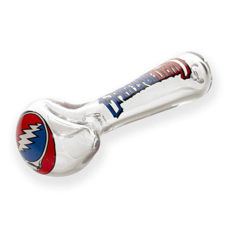 West Coast Gifts Glass Pipe Grateful Dead x GEAR Premium® 4.5" Steal Your Face Spoon Hand Pipe with Collectible Tin Grateful Dead Steal Your Face Spoon Pipe | Canada