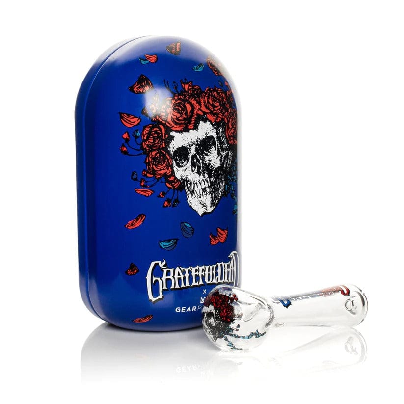 West Coast Gifts Glass Pipe Grateful Dead x GEAR Premium® 4.5" Bertha Spoon Hand Pipe with Collectible Tin Grateful Dead Bertha Spoon Hand Pipe | Canada