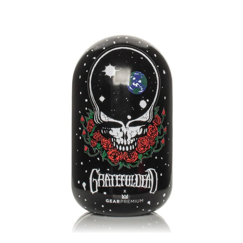 West Coast Gifts Glass Pipe Grateful Dead x GEAR Premium® 5.5" Space Your Face Sherlock Hand Pipe with Collectible Tin Grateful Dead Space Your Face Sherlock Pipe | Canada