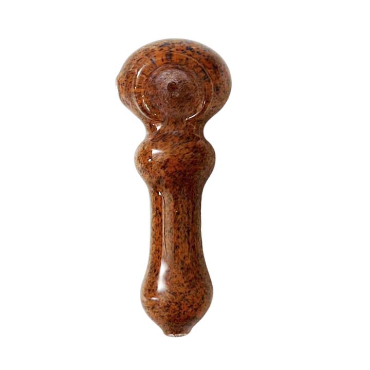 4.5" Sunstone Pebble Assorted Glass Spoon Pipe 2-Pack