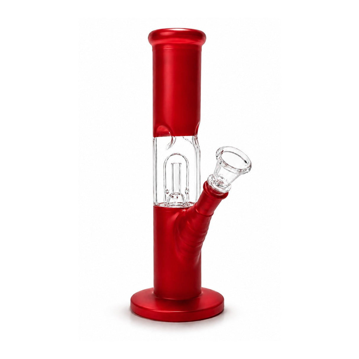 8" Frosted Percolator Tube Water Pipe