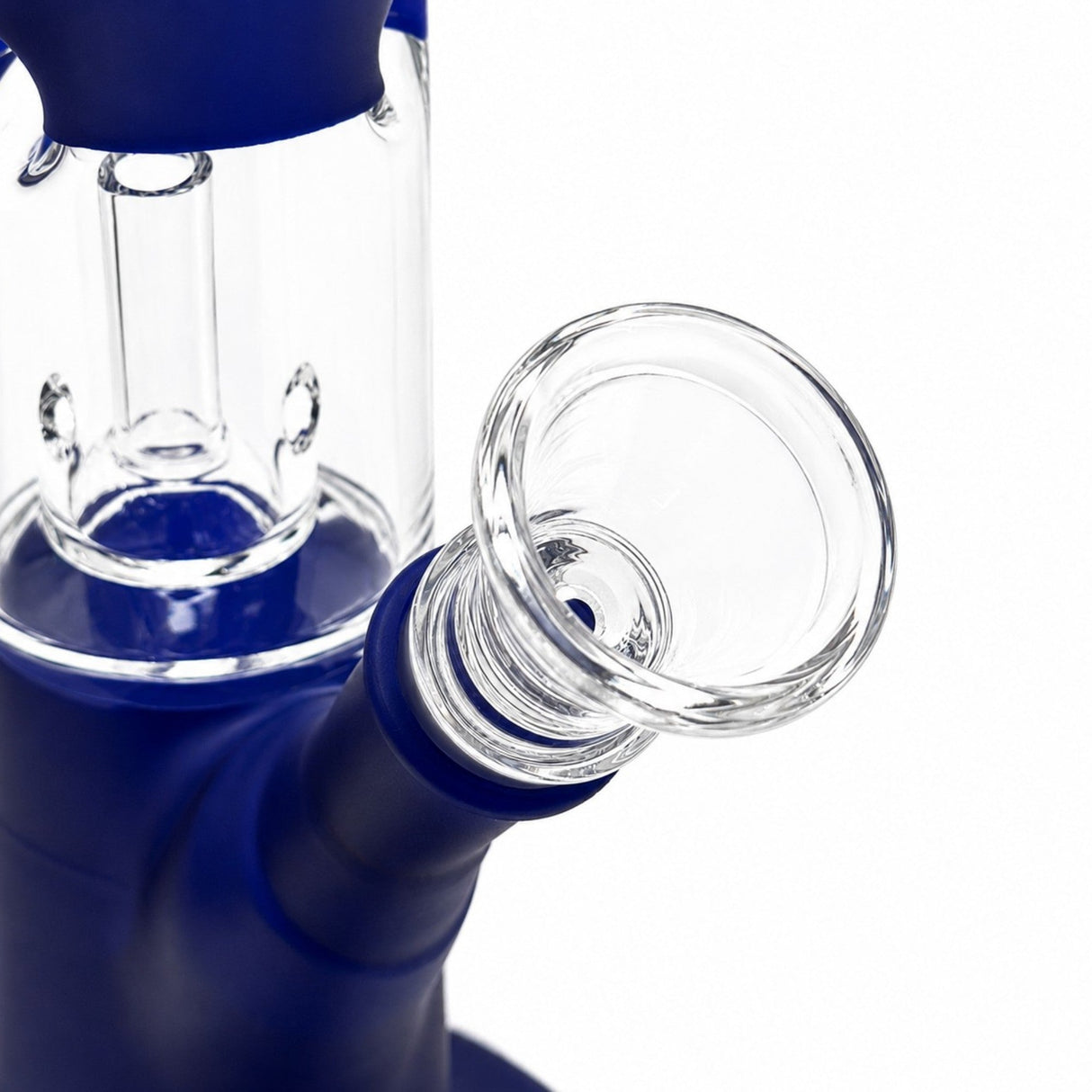 8" Frosted Percolator Tube Water Pipe