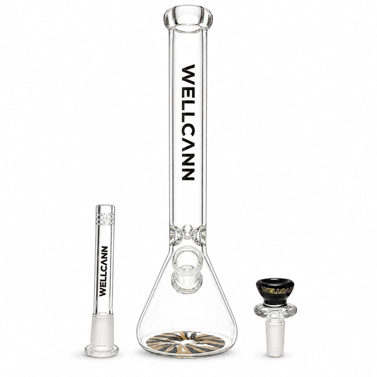 11" Wellcann Prism Base Beaker Bong