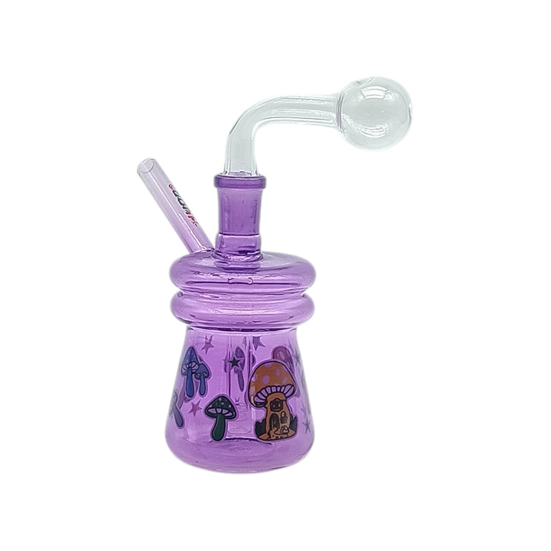 Cartoon-Themed Colourful Glass Bong