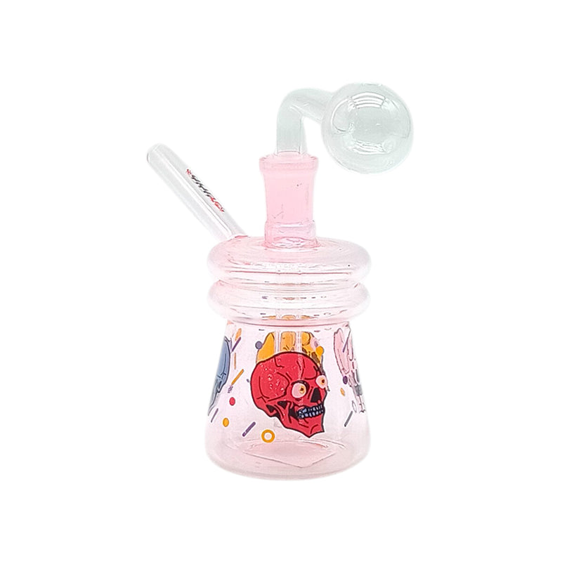 Cartoon-Themed Colourful Glass Bong