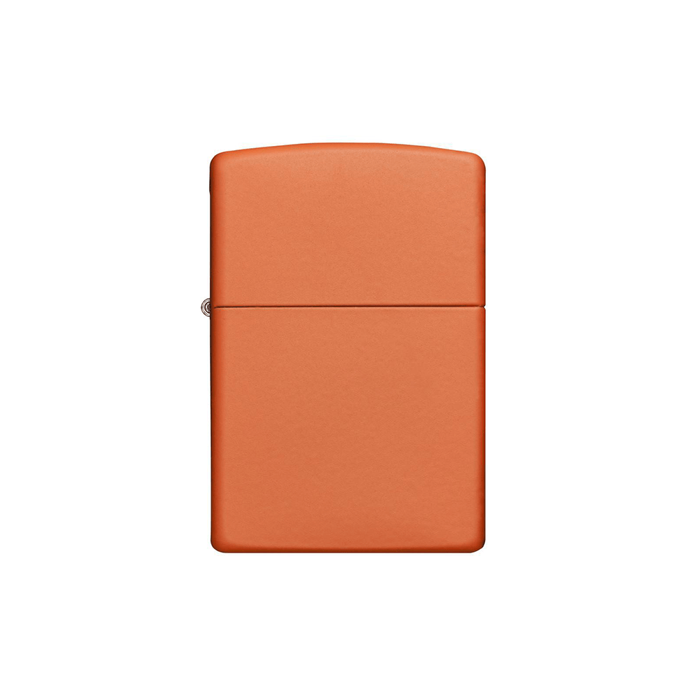 ONE Basic · Pattern Zippo Orange Matte Regular Windproof Lighter Zippo Orange Matte Windproof Lighter - Regular Case