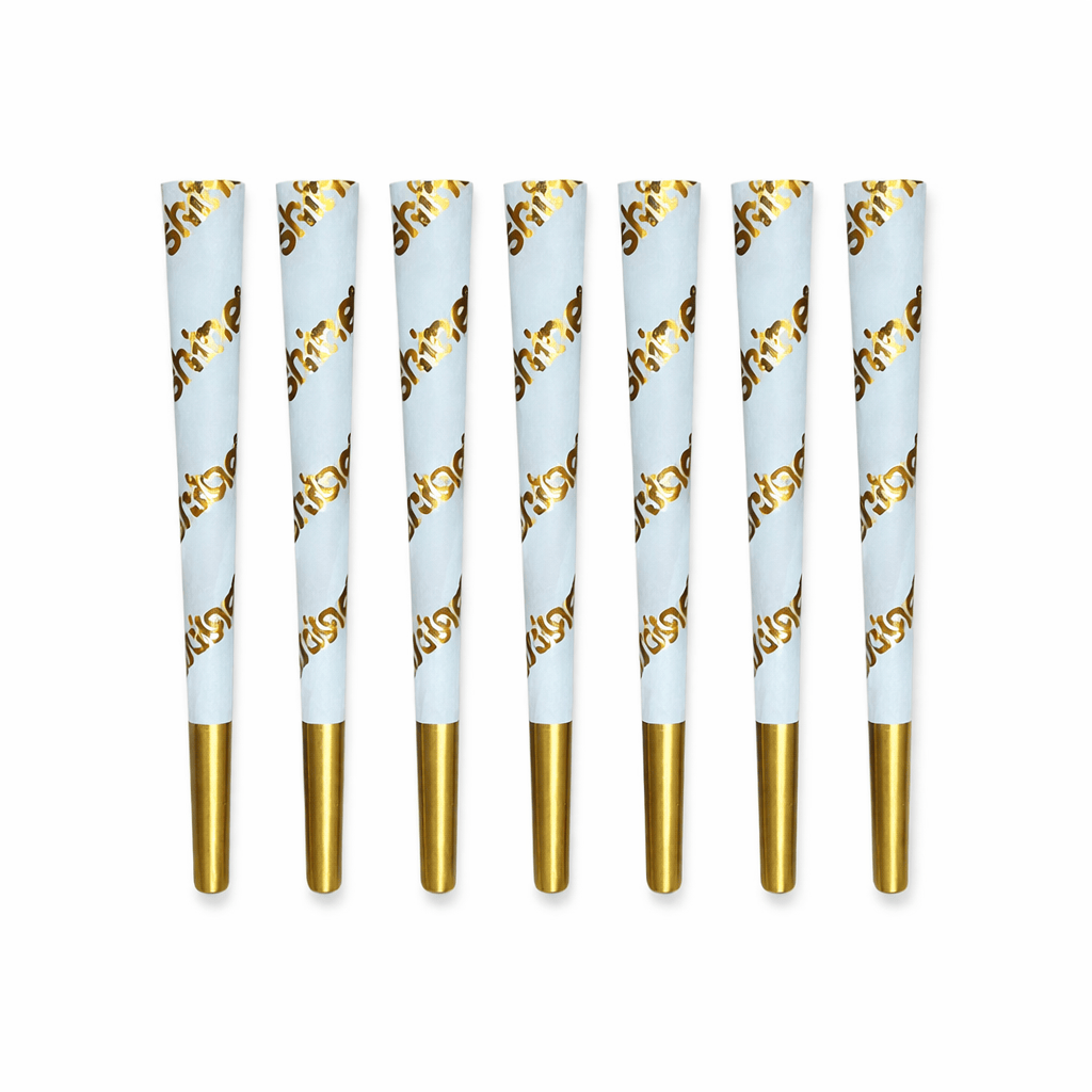 Shine Papers Pre-rolled Cone (Display Pack) Shine | White 8 King Size Cones - 12 Packs Shine | White 8 King Size Cones - 12 Packs