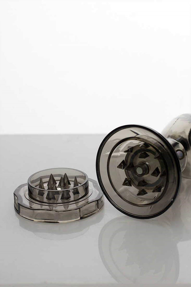 7" Acrylic Water Pipe with Grinder Base