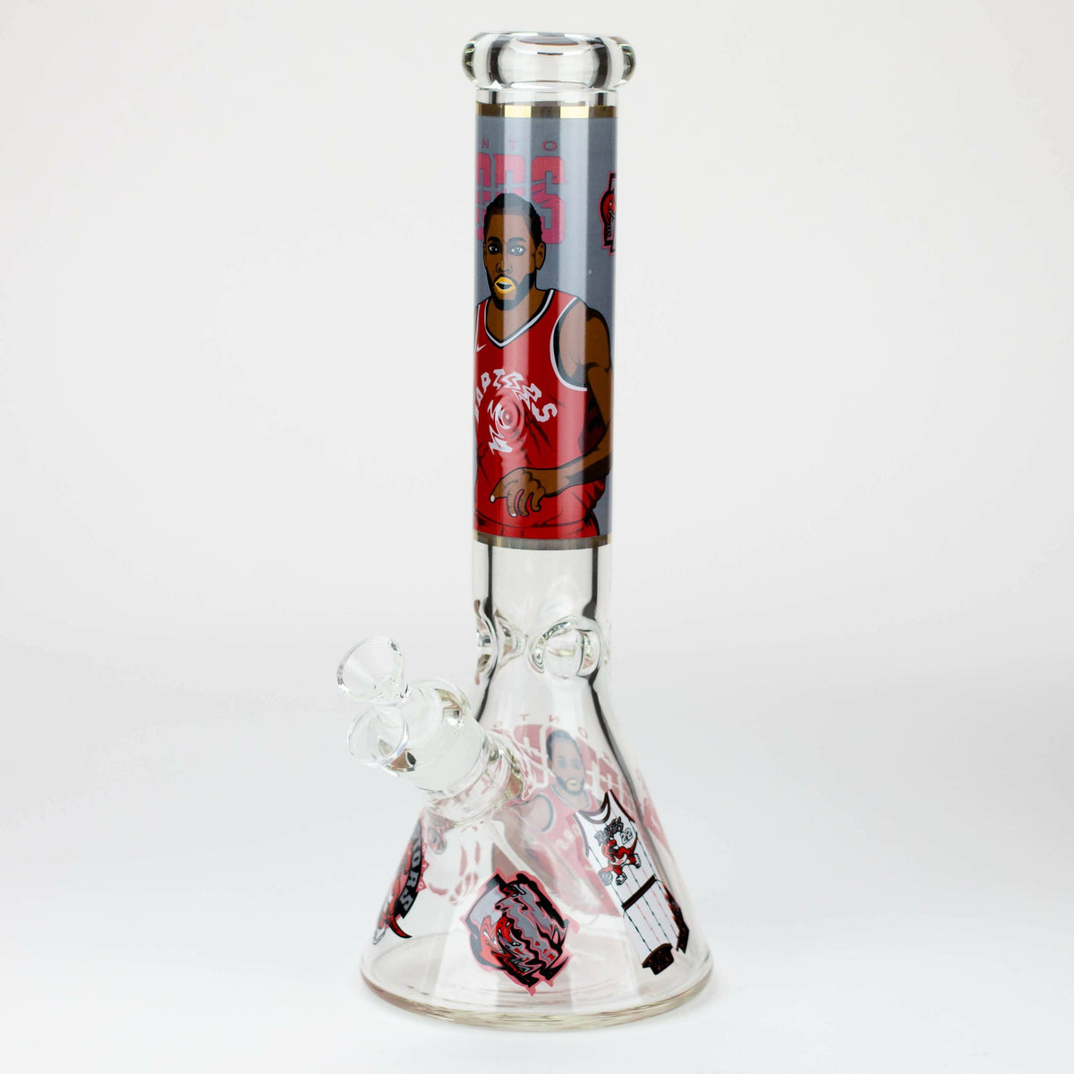 JJ Distribution Glass Bong 14" TO Champions 7mm glass water bong 14" TO Champions 7mm glass water bong