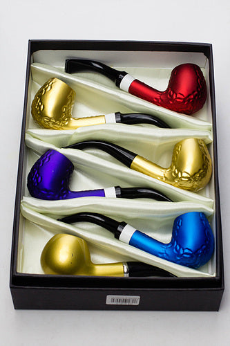 Sherlock durable plastic pipe in a display case -WP141 - Display of 6