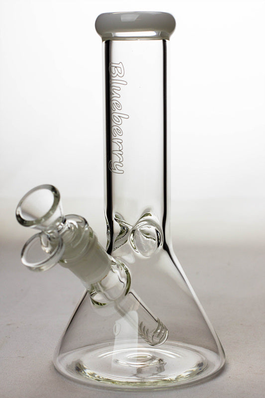 8" Blueberry glass beaker water bong ( N8040 )