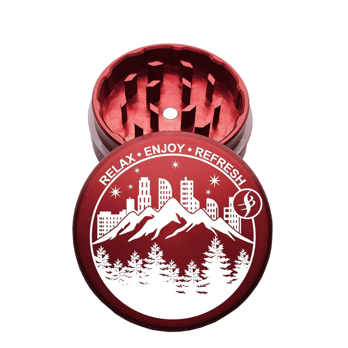 4SCORE®️ x Tahoe Grinder Co. USA made 2 PCS Herb Grinder - Limited Edition