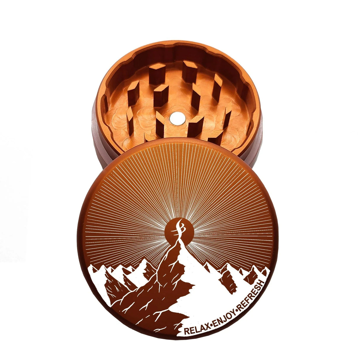 4SCORE®️ x Tahoe Grinder Co. USA made 2 PCS Herb Grinder - Limited Edition